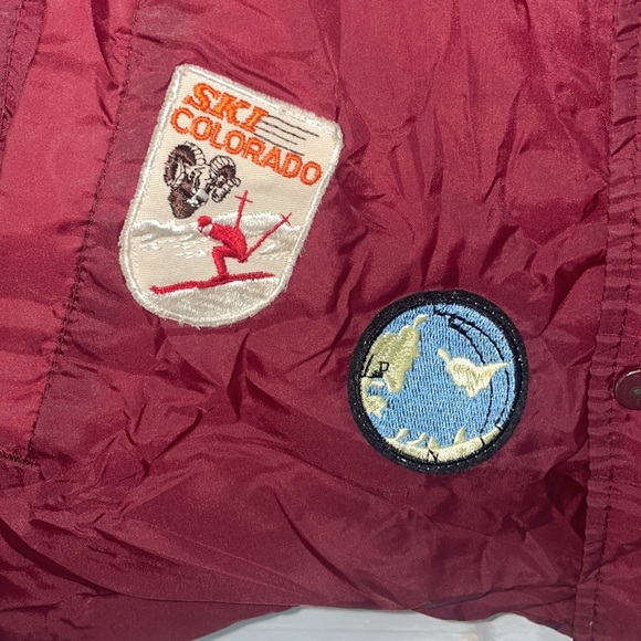 Vintage coaches jacket with patch work - Picture 4 of 12